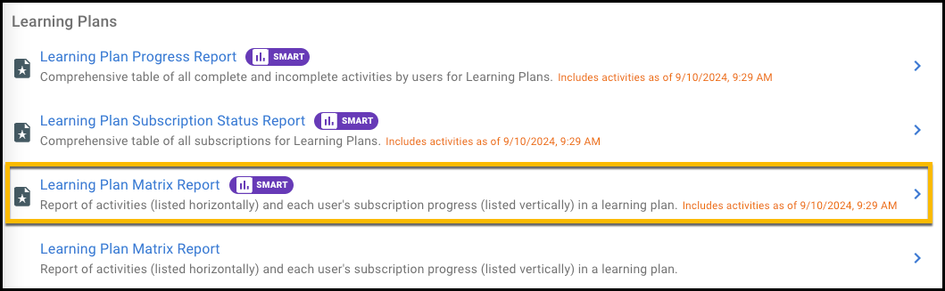 MGR_Reports_SMART_LP Matrix Report in Listing WA.png
